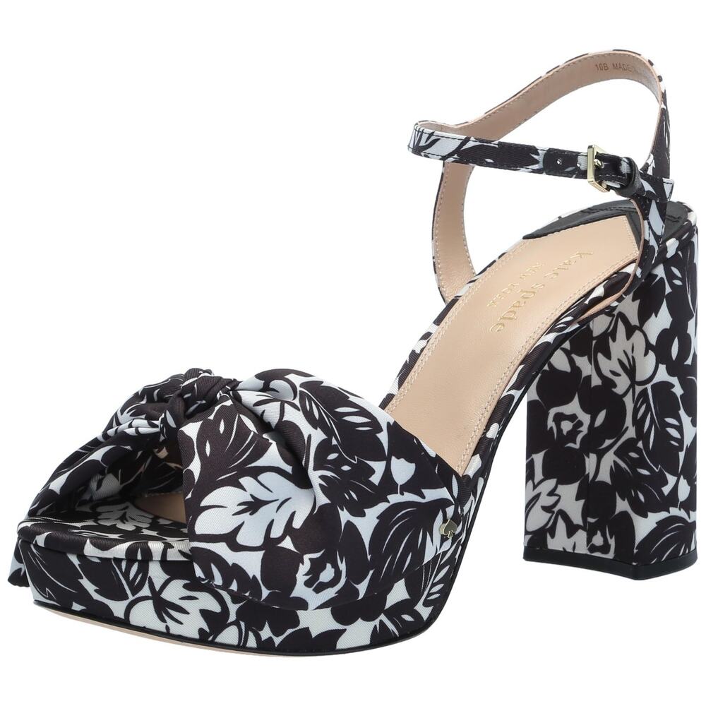Kate Spade New York Women's Lucie Tropical High Heel Platform Sandal EU 39 US 9